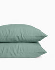 TAIE OREILLER EN LIN 65 X 65 - CELADON