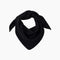 FOULARD TRIANGLE UNI - NOIR