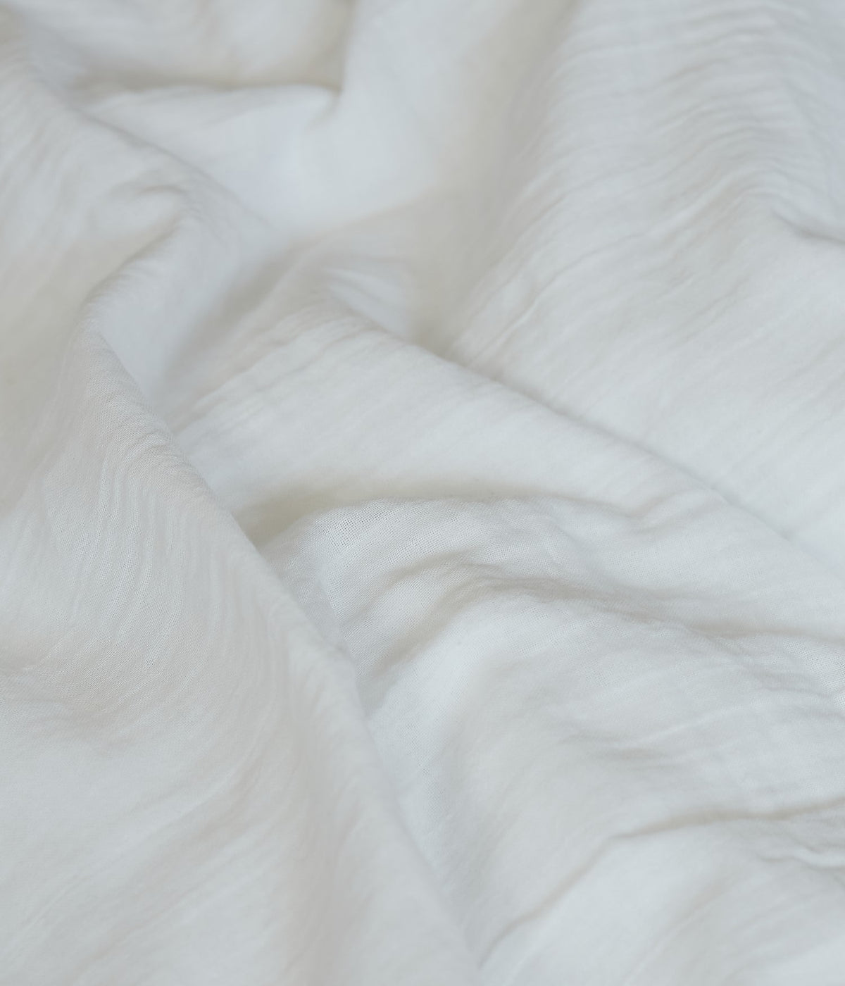 Housse de couette 140 x 200 cm en Voile de coton - Blanc