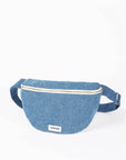 SAC BANANE CUSTINE BAG XL - DENIM CLAIR