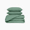 VENEZIA SET H.COUETTE 260X240 + 2 TO 63X63 - 002 CELADON