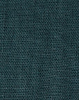 Housse de coussin 45 x 45 cm en Lin lavé - Bleu de prusse