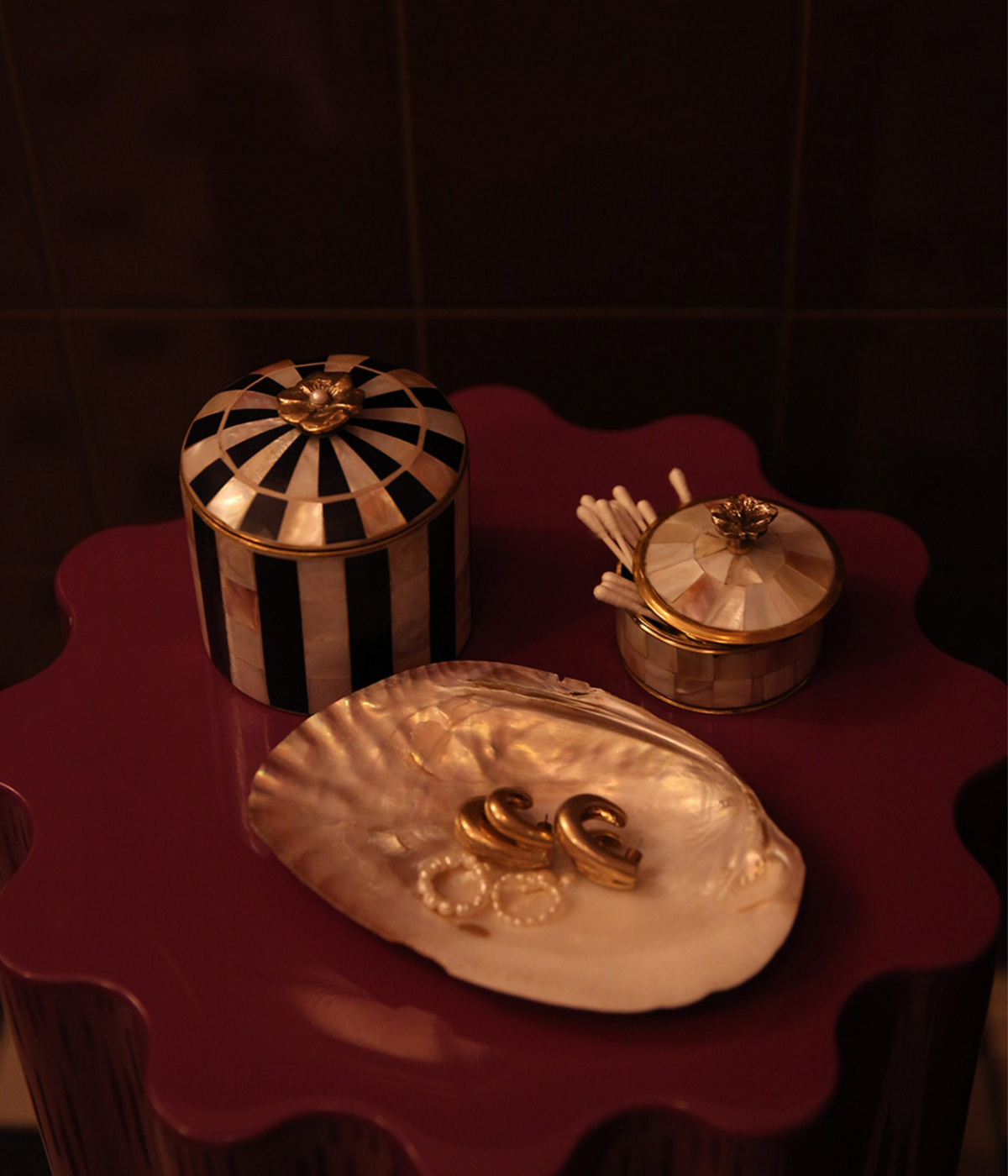 Boîte Maisie Cirque nacrée