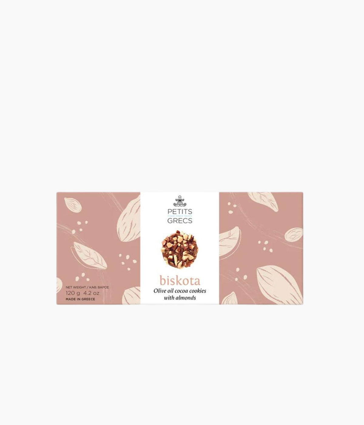 Biskota cacao, huile d'olive et amandes