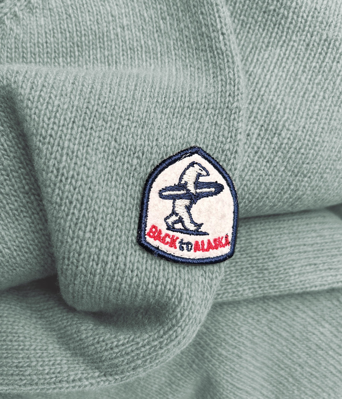 CARDIGAN COL ROND 7 BOUTONS -CELADON