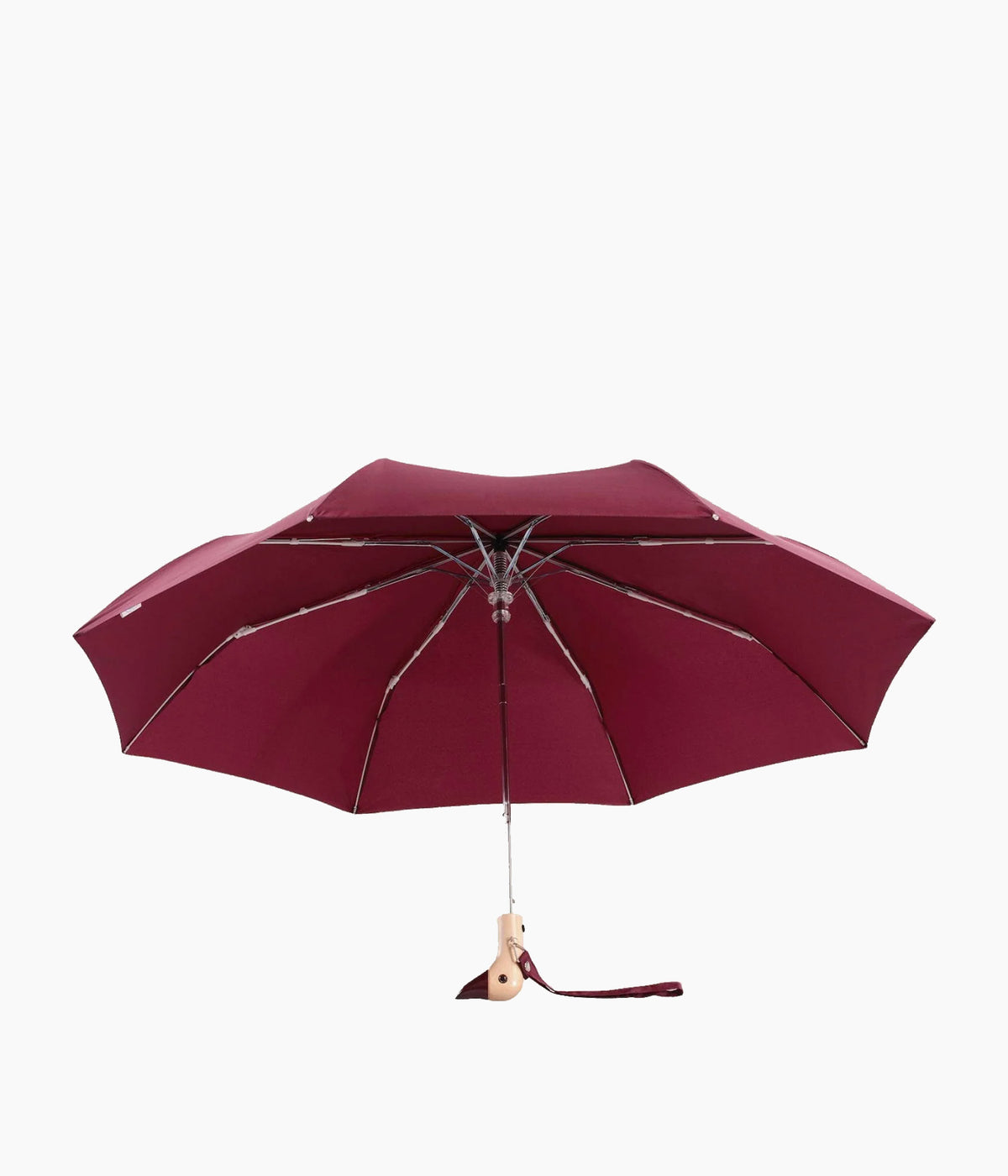 PARAPLUIE COMPACT CANARD CERISE