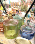 POT STRIE BLEU/ROSE