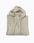 HOODIE POCHES KANGOUROU JAUGE 5 (F) - 69029 ECRU