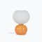 Lampe Adonis orange - Petit Modèle D20 H28cm