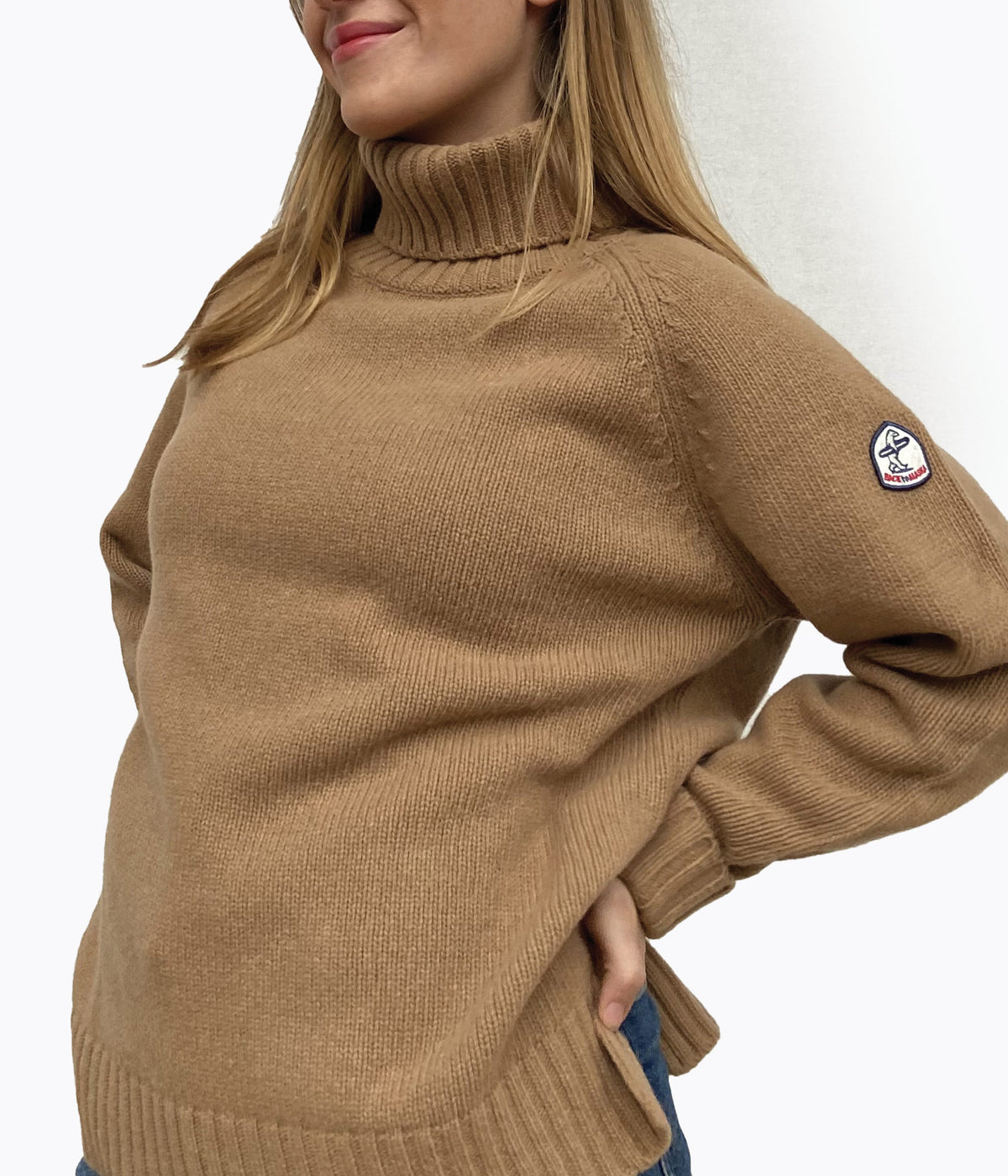PULL COL ROULE FEMME REF. PH V18 (F) - 66892 CAMEL