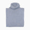 PULL COL ROULE CHINÉ -  CIEL/BEIGE