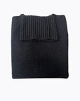 PULL COL ROULE FEMME REF. PH V18 (F) - C1825 NOIR