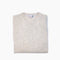 PULL COL ROND SIMPLE CR315 PANAY 80/20 - 76064 ECRU/GRIS