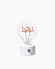 Lampe Décorative Lili"I Love You" à piles Ø8xH13.2cm