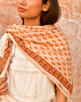 GRAND FOULARD NIKA - BEIGE