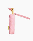 PARAPLUIE COMPACT CANARD ROSE