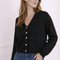 Cardigan Noir en Mohair